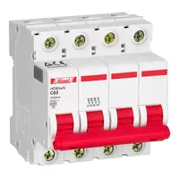 Disjoncteur modulaire 4P 32A courbe C 4,5 kA - Himel