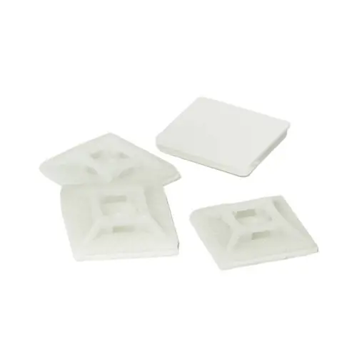 Embase adhésive pour collier de serrage 25x25 mm - Andeli