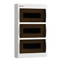 [HIM HDPZ50PM36IP30F] Coffret saillie tout plastique 36 modules IP30, ABS ignifugé - Himel