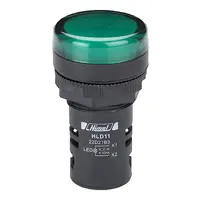 [HIM HLD1122D21B3] Voyant lumineux Ø22, 24V CA/CC, vert - Himel