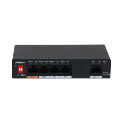 [DH-PFS3005-4ET-60-] Switch PoE 4 ports 60W PFS3005 - Dahua